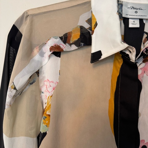 3.1 Phillip Lim for Target Floral Blouse - Picture 3 of 15